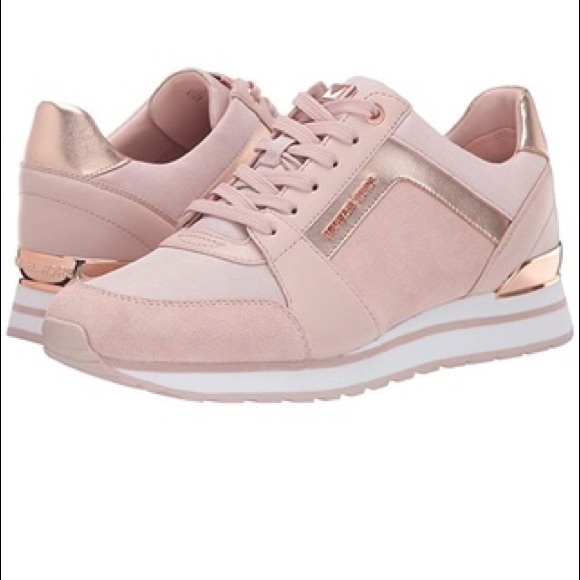 michael kors pink sneakers